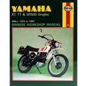 Picture of Haynes Workshop Manual Yamaha XT500 75-81, SR500 78-83, TT500 (USA)