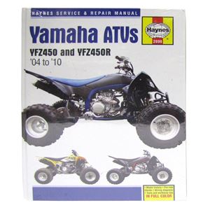 Picture of Haynes Workshop Manual Yamaha YFZ450, YZF450R 04-17
