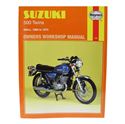 Picture of Haynes Workshop Manual Suzuki T500 68-75, GT500A 76 & possible GT500B 77-78