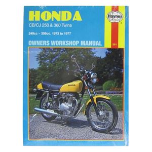 Picture of Haynes Workshop Manual Honda CB250G5 75-76, CJ250, 360T 76-77, CB360G5 73-75