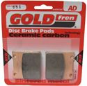 Picture of Goldfren AD053, VD327/2, VD416, FA58, FA161, SBS556 Disc Pads (Pair)