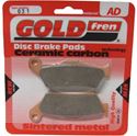 Picture of Goldfren AD031, VD947, FA181, FA245, FDB2016, SBS671 Disc Pads (Pair)
