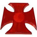 Picture of Taillight Lens Maltese Cross