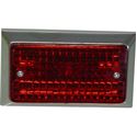 Picture of Marker, Bumper Light Red Lens Flat Rectangle Type