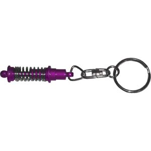 Picture of Key Ring Shock Style Purple