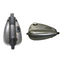 Picture of Fuel Fuel/Petrol Tank 2.8 US Gallon Raw Mustang Style with Single Cap