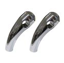 Picture of Handlebar Risers Chrome 1" Pullback short with Round Dome (Pair)