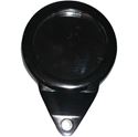Picture of Tax Disc Holder Round Black Anodised