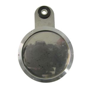 Picture of Tax Disc Holder Round 6 Screws,Clear Glass,Chrome Backing