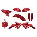 Picture of Plastic Kit Complete Chrome Red Honda CRF50F 04-12 (Set)