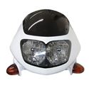 Picture of Headlight Twin and Fairing including Indicators White