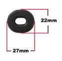 Picture of Side Panel Rubbers Honda Style 27mm x 22mm Oval Hole (Per 10)
