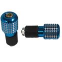 Picture of Bar End Weight Diamond Blue (Pair)