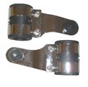 Picture of Headlight Brackets Chrome Deluxe to fit forks 26mm to 37mm (Pair)