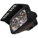 Picture of Headlight Rectangle Black Complete with Flap 7.5"