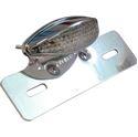 Picture of Complete Rear Stop Taill Light Small Cateye with LED, Clear Lens & Brk