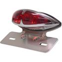 Picture of Complete Rear Stop Taill Light Tech Glide, Bracket with red lens & bul