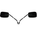 Picture of Mirrors 10mm Black Rectangle Left and Right Honda Cub's (Pair)