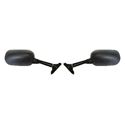 Picture of Mirrors Fairing Black Rectangle GSXR600-1000 00-03 40mm Ctr (Pair)