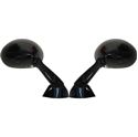 Picture of Mirrors Fairing Black Round Left & Right GSX600F 51mm Centre (Pair)