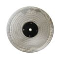 Picture of Polishing Stitched Mop (2 Section White) 6 Inch Diameter