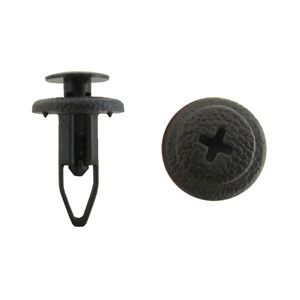Picture of Fairing Clip Push Rivet Type 6mm hole with Head 14mm, Grey (Per 10)