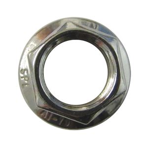 Picture of Nuts Flange Stainless Steel 8mm Thread uses 13mm Spanner (Per 20)