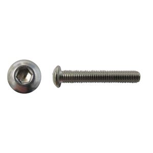 Picture of Screws Button Allen Stainless Steel 8mm x 12mm(Pitch 1.25mm) (Per 20)