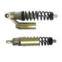 Picture of Shocks 325mm Pin+Pin Chrome body black spring & piggy back (Pair)