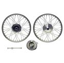 Picture of Front Wheel CG125 style drum brake (Rim 1.40 x 18)