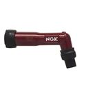 Picture of Spark Plug Cap XB05F NGK with Red Body Fits Threaded Termina