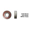 Picture of Bearing NTN Bearings C3 63/22 Thick (ID 22mm x OD 56mm x W 17mm)