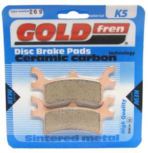 Picture of Goldfren K5-209, FA314R, SBS787, VD992 Disc Pads (Pair)
