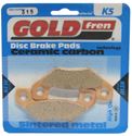 Picture of Goldfren K5-315, FA398 Disc Pads (Pair)