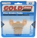 Picture of Goldfren K5-320, FA480 Chinese Caliper smaller than FA67 Disc Pads (Pair)