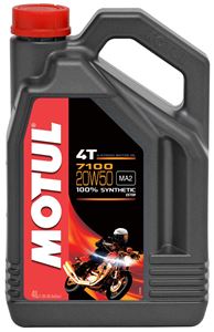 Picture of Motul Oil & Lubricant 7100 20w50 4T 100% Synthetic